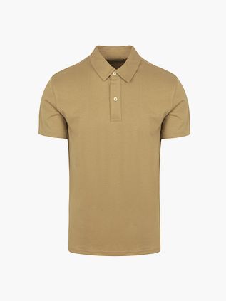 King Essentials The James koszulka polo beżowa