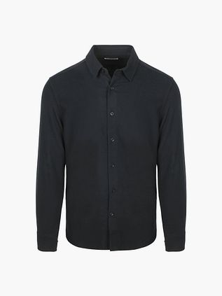 KnowledgeCotton Apparel Skjorte i hør Ecru