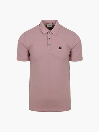 Polo No Excess de piqué en malva