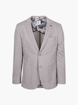 R2 Jersey Jersey Jakke Lysegrå