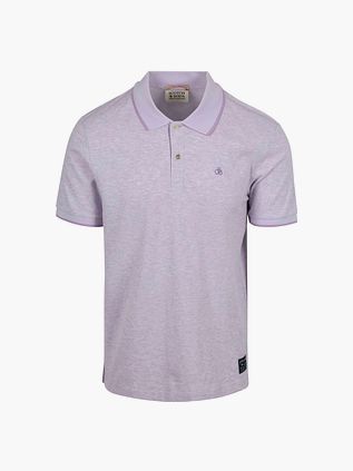 Scotch And Soda Mélange Polo Mauve