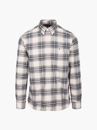 Tommy Hilfiger Chemise Oxford à Carreaux Bleu Regular Fit