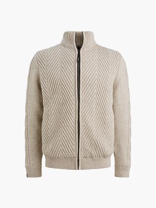 Vanguard Vest Structure Wool Blend Beige