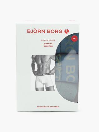 Björn Borg Boxershorts 3-pak Stræk Grøn