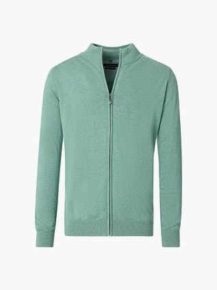 CASAMODA Cardigan Zippé Vert Clair