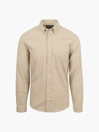 Koszula twill Marc O'Polo w kolorze beżowym