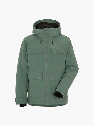 Parka Didriksons Hilding verde scuro