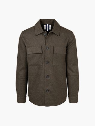Profuomo Surchemise Button Peached Marron