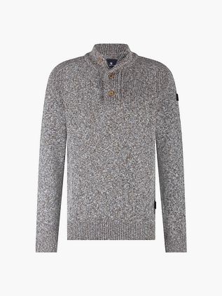 State Of Art Maglione a collo alto melange blu