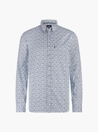 State Of Art Skjorte Poplin Shell Blå