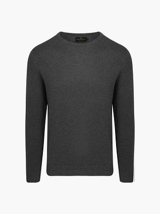 Steppin' Out Trøje i Merinould Antracit