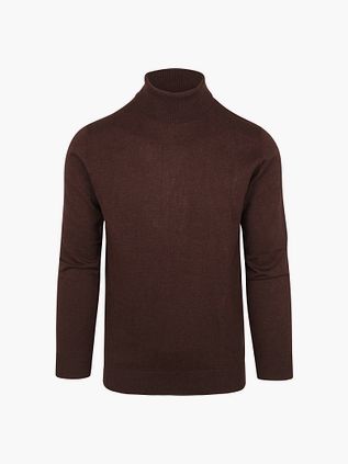 Suitable Cox Rullekragegenser Brun