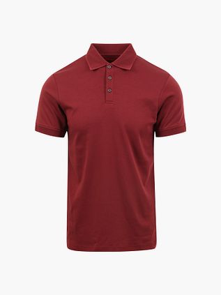 Suitable Liquid Polo w kolorze bordeaux