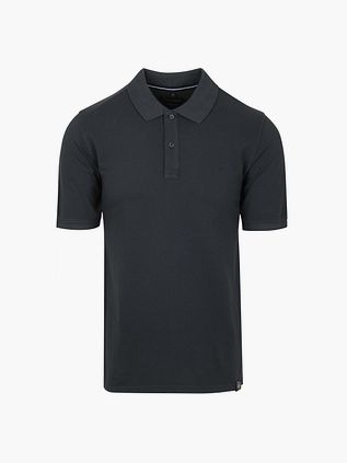 CASAMODA Polo Piqué Garment Dye Marine