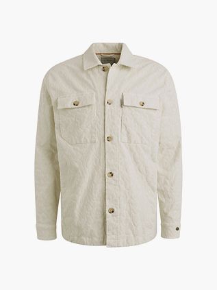 Cast Iron Overshirt Corduroy Ecru