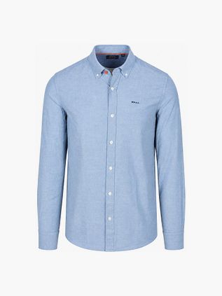 Chemise NZA BD Barn Twill Bleue