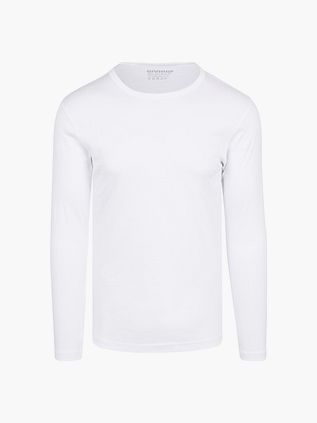 Garage Basic T-Shirt z długim rękawem biały