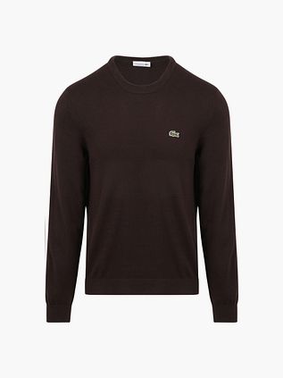 Lacoste Tröja Mörkbrun