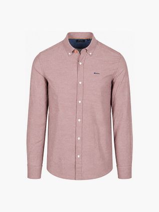 NZA Skjorta BD Barn Twill Röd