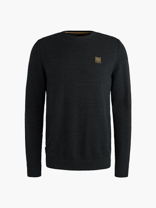 PME Legend Mouliné Structure Trøje Navy