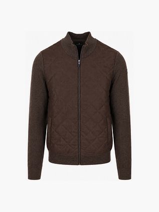 State Of Art Cardigan Hybrid Brown