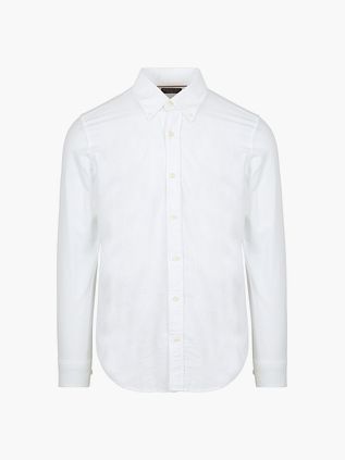 Steppin' Out Skjorte Oxford Hvid