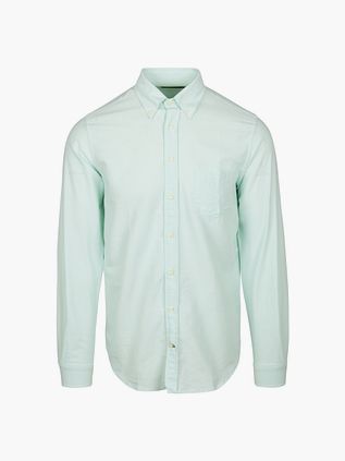 Camisa Oxford Steppin' Out con bolsillo en el pecho en verde claro