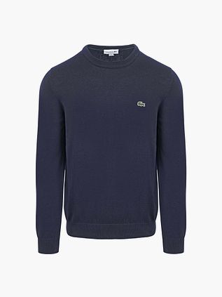 Granatowy pulower Lacoste