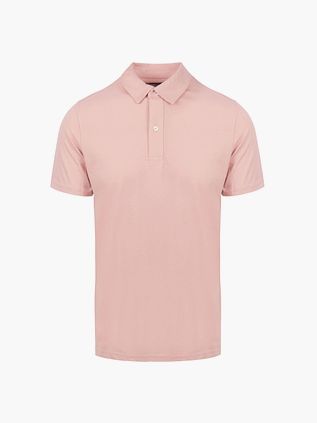 KING Essentials polo The James w kolorze różowym