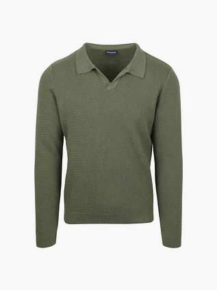 Maglione Suitable Riva Structure Mélange Verde