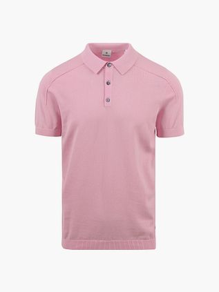 Polo de punto Blue Industry en rosa