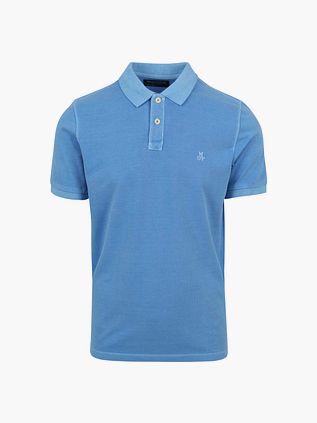 Polo Marc O'Polo blu délavé