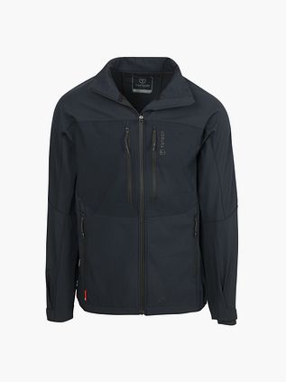 Kurtka softshell Tenson w kolorze czarnym