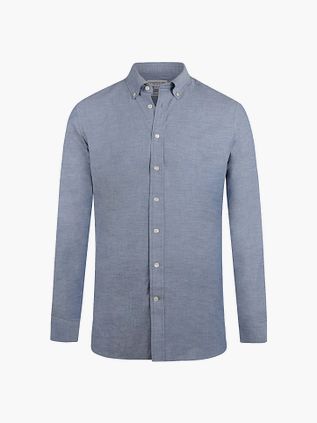 McGregor Overhemd Oxford Blauw