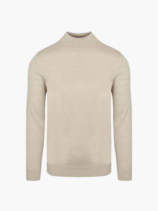 Profuomo Turtleneck Sweater Merino Off-white