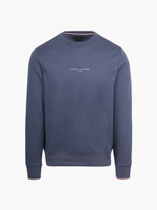 Tommy Hilfiger Sweater Logo Tipped Mørkeblå
