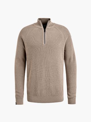 Vanguard Genser Halvglidelås Beige