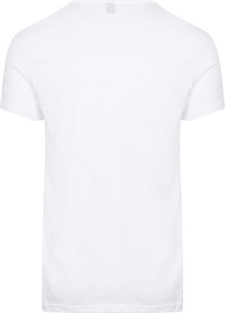 Alan Red Dean V-ringad T-shirt Vit 2-pack