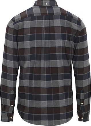 Barbour Valley Camicia Quadri Charcoal