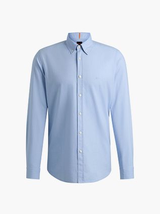 BOSS Rickert Skjorte Lyseblå