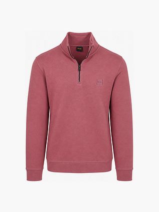 BOSS Zetrust Half Zip Maglione Rose