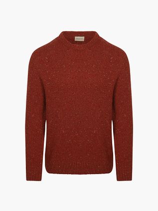 Gant Trøje Wool Blend Rust