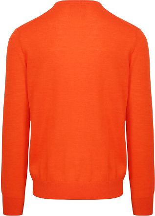 King Essentials The John Pullover Merino Oranje