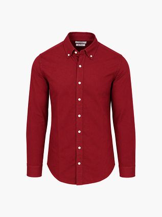King Essentials The Tommy Koszula Pomegranate