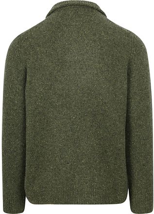 McGregor Half Zip Pullover Lambswool Blend Olive