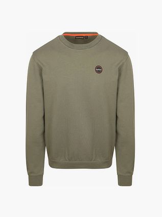 Napapijri Badge Sweatshirt Verde oliva
