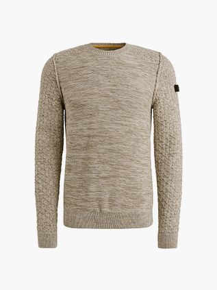 PME Legend Maglione Mouliné Beige
