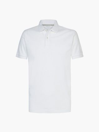 Profuomo Piqué Poloshirt Hvid