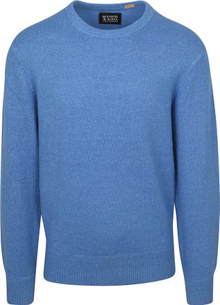 Scotch and Soda Myk Strikkegenser Blå