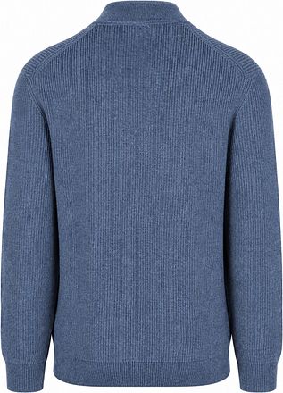 Suitable Half Zip Genser Cowo Blå